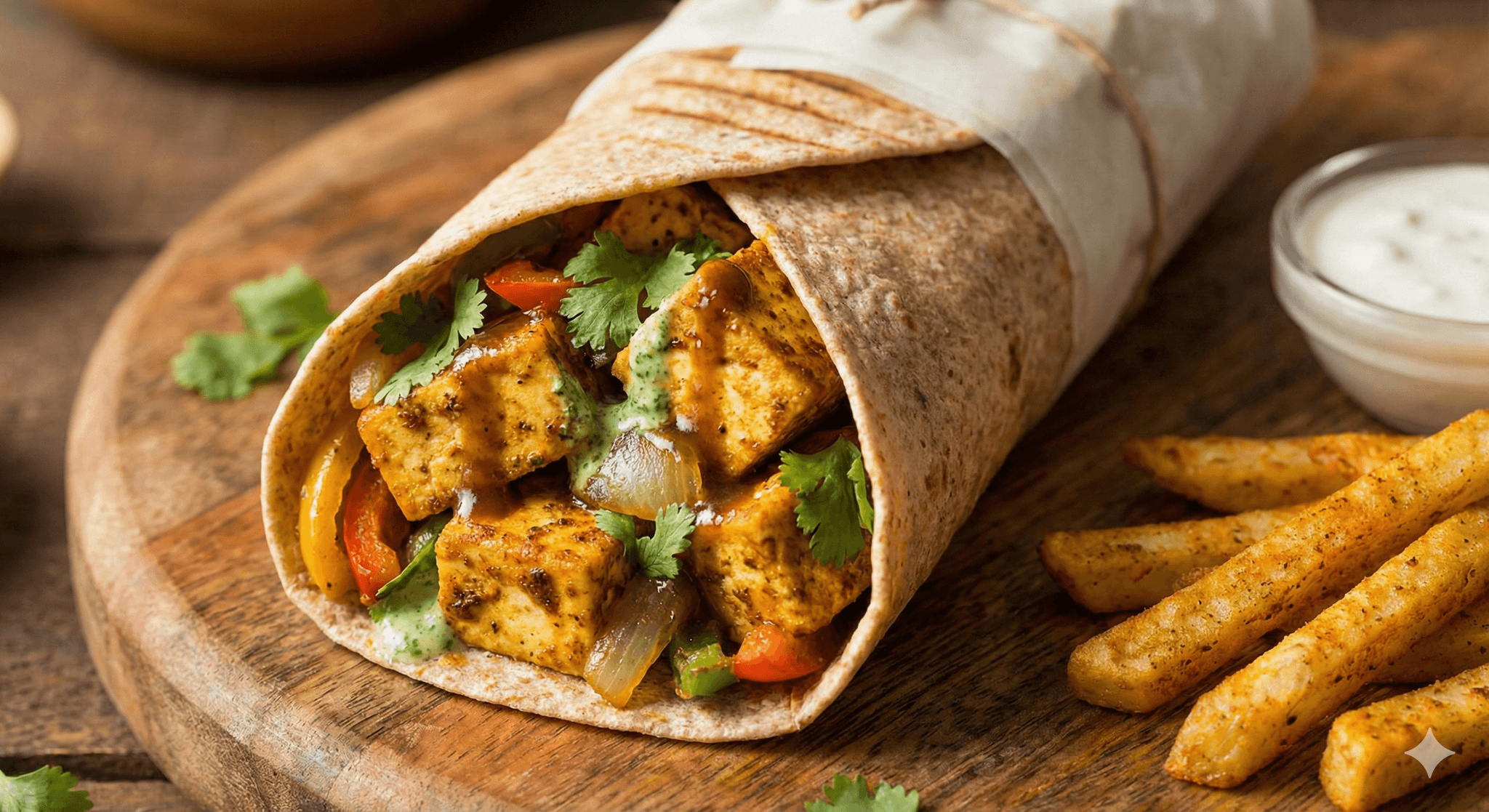 Paneer Tikka Wrap